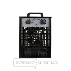 GEKO Elektrický ohřívač vzduchu s ventilátorem 5kW GEKO Elektrický ohřívač vzduchu s ventilátorem 5kW gallery main image