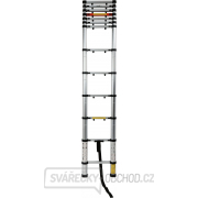 Yato Žebřík teleskopický 13 stupňů 3,8 m, nosnost 150kg Náhled