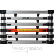 Yato Žebřík teleskopický 13 stupňů 3,8 m, nosnost 150kg náhled