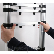 Yato Žebřík teleskopický 13 stupňů 3,8 m, nosnost 150kg náhled