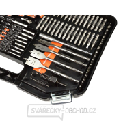 GEKO Vrtáky HSS a HSS-TiN, bity a vykružováky, sada 246 ks GEKO Vrtáky HSS a HSS-TiN, bity a vykružováky, sada 246 ks náhled