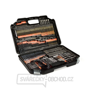GEKO Vrtáky HSS a HSS-TiN, bity a vykružováky, sada 246 ks GEKO Vrtáky HSS a HSS-TiN, bity a vykružováky, sada 246 ks gallery main image