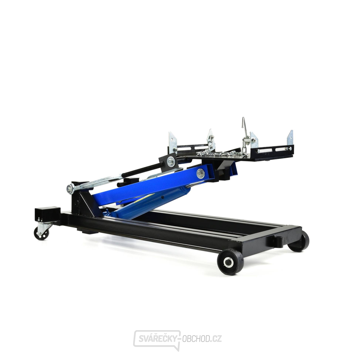 GEKO Zvedák převodovek 2 t, 225-900 mm, hydraulický, pojízdný