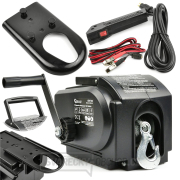 Elektrický lanový naviják 300 W/12 V, max. zatížení 907 kg, pro lodě, přenosný - GEKO Elektrický lanový naviják 300 W/12 V, max. zatížení 907 kg, pro lodě, přenosný - GEKO náhled