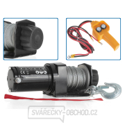Elektrický lanový naviják 750 W/12 V, max. zatížení 907 kg, pro čtyřkolky - GEKO Elektrický lanový naviják 750 W/12 V, max. zatížení 907 kg, pro čtyřkolky - GEKO gallery main image