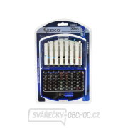 Sada šroubovákových bitů - ploché, křížové, Imbus, Torx, 56 kusů gallery main image