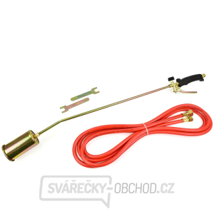 Plynový hořák 58 KW MAX-1XX (850mm) + 5m hadice GEKO Plynový hořák 58 KW MAX-1XX (850mm) + 5m hadice GEKO gallery main image