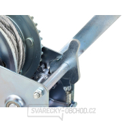 Horizontální lanový naviják 1000LB/450kg 10m lano (6) Náhled