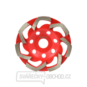 GEKO Kotouč diamantový hrnkový brusný RED 125mmx5x22,23mm