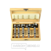 Frézy-sukovníky, do dřeva, 5ks, 15-20-25-30-35mm, stopka 8mm GEKO Frézy-sukovníky, do dřeva, 5ks, 15-20-25-30-35mm, stopka 8mm GEKO gallery main image