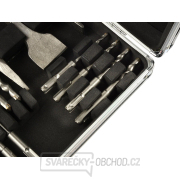 Sada vrtáků a sekáčů SDS PLUS, 17dílná, hliníkový kufřík  Náhled