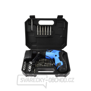 GEKO Aku šroubovák 3,6V s příslušenstvím + kufr GEKO Aku šroubovák 3,6V s příslušenstvím + kufr gallery main image