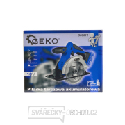 GEKO Akumulátorová okružní pila 18V One Power - bez baterie a nabíječky GEKO Akumulátorová okružní pila 18V One Power - bez baterie a nabíječky náhled