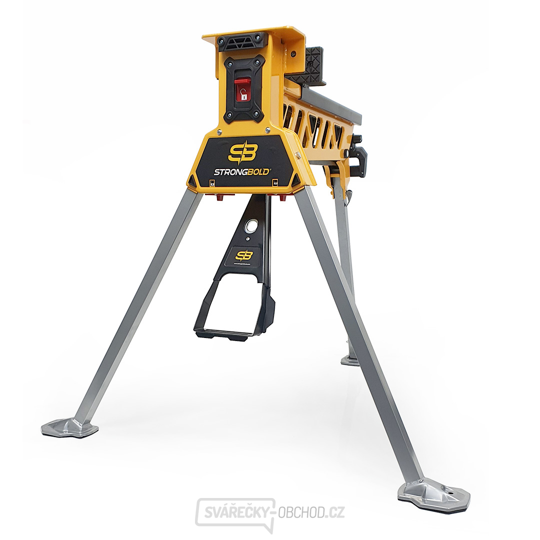 Přenosný stojanový svěrák STRONGBOLD S1 387672
