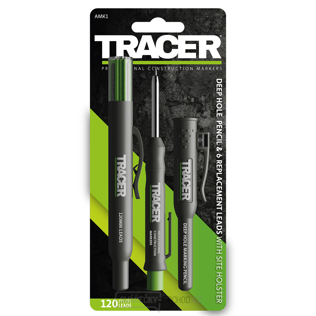 Tracer Sada truhlářské tužky ADP2 s vyměnitelnými tuhami