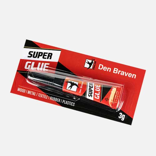 Den Braven - sekundové lepidlo 3g tubička - 1ks 50700RL-1ks