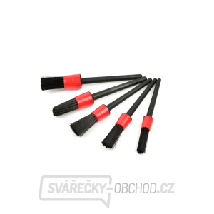 GEKO Sada 5ks štětců na detailní mytí, 20 - 40 mm, měkké syntetické štětiny GEKO Sada 5ks štětců na detailní mytí, 20 - 40 mm, měkké syntetické štětiny gallery main image