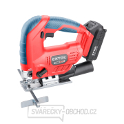 Aku pila přímočará  EXTOL SHARE20V, 20V Li-ion, 2000mAh náhled