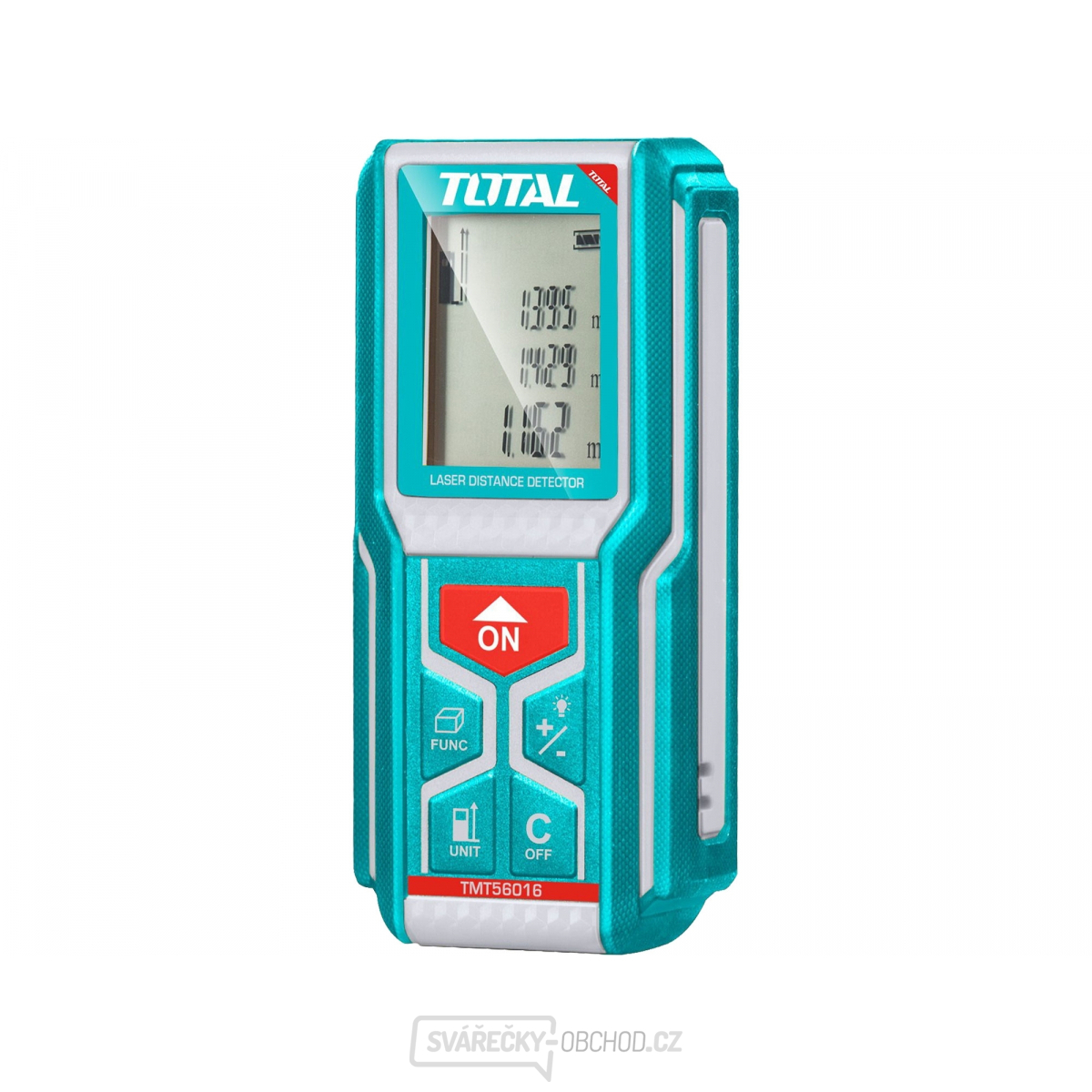 TOTAL Metr laserový digitální, 60m, 0,05-60m