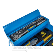 Krabice na nářadí s vybavením, 64 kusů, kovová krabice (2) Náhled