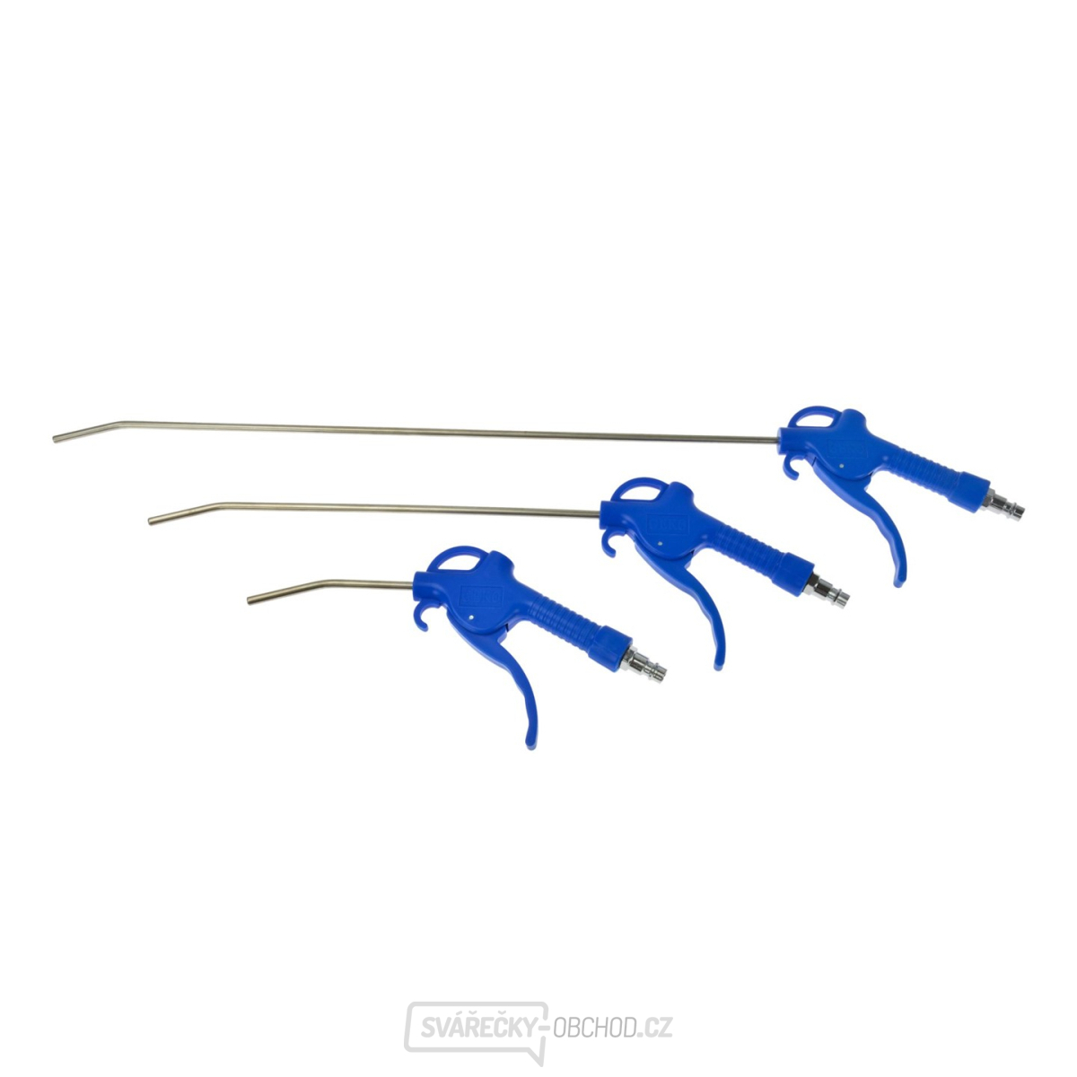 GEKO Sada pistolí ofukovacích, délky 100, 300, 500 mm - 3ks