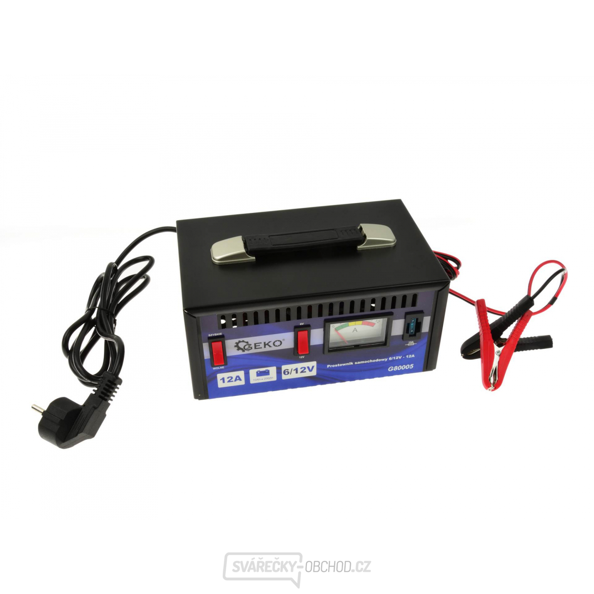 GEKO Autonabíječka 6/12V - 12A GEKO Autonabíječka 6/12V - 12A gallery main image