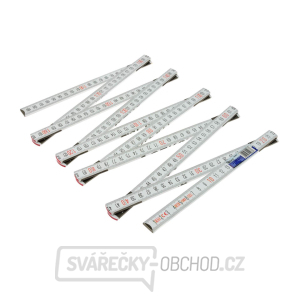 GEKO Dřevěný skládací metr PREMIUM 2m GEKO Dřevěný skládací metr PREMIUM 2m gallery main image