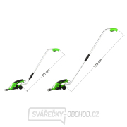 GEKO Aku nůžky na trávu a živý plot s teleskopickou násadou 7,2V GEKO Aku nůžky na trávu a živý plot s teleskopickou násadou 7,2V náhled