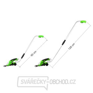 GEKO Aku nůžky na trávu a živý plot s teleskopickou násadou 7,2V GEKO Aku nůžky na trávu a živý plot s teleskopickou násadou 7,2V gallery main image