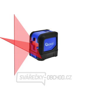 GEKO Křížová laserová vodováha GEKO Křížová laserová vodováha gallery main image