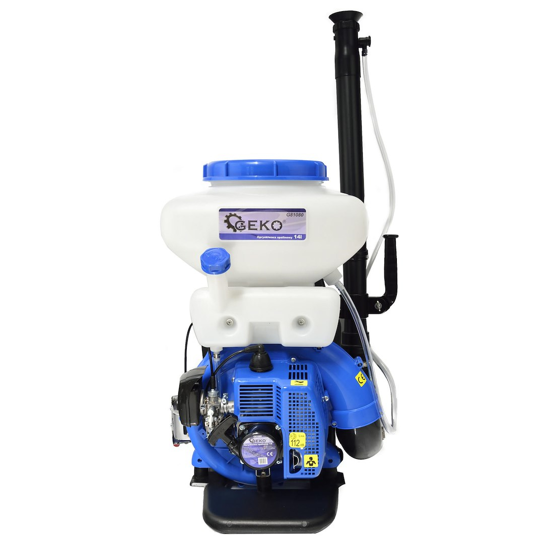 Levně Postřikovač motorový zádový, 14l GEKO G81080