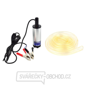 GEKO Mini čerpadlo na naftu, 12V, 12l/min, průměr 37mm, 40W, hadice 3m GEKO Mini čerpadlo na naftu, 12V, 12l/min, průměr 37mm, 40W, hadice 3m gallery main image