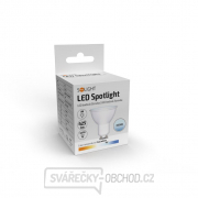 Solight LED žárovka, bodová , 5W, GU10, 6000K, 425lm, bílá Náhled