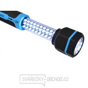 GEKO Dílenská lampa 30 + 6 LED teleskopická 230V / 12V náhled