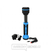 GEKO Dílenská lampa 30 + 6 LED teleskopická 230V / 12V GEKO Dílenská lampa 30 + 6 LED teleskopická 230V / 12V gallery main image