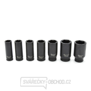 Sada dlouhých rázových nástrčných klíčů 1/2