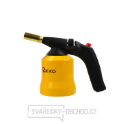 GEKO Plynový pájecí hořák s PIEZO zapalováním 190 g GEKO Plynový pájecí hořák s PIEZO zapalováním 190 g náhled