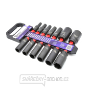 Sada dlouhých rázových nástrčných klíčů 1/2