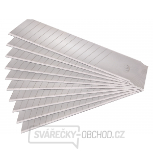 Břity ulamovací do nože, 18mm, 10ks, SK4 Břity ulamovací do nože, 18mm, 10ks, SK4 gallery main image