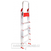 SIXTOL Schůdky hliníkové skládací ALU STEPS 5, 5 stupňů, nejvyšší schůdek 106 cm, nosnost 120 kg Náhled