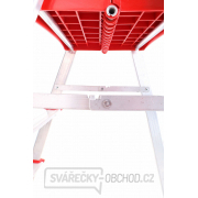 SIXTOL Schůdky hliníkové skládací ALU STEPS 6, 6 stupňů, nejvyšší schůdek 130 cm, nosnost 120 kg náhled