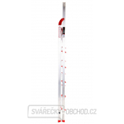 SIXTOL Schůdky hliníkové skládací ALU STEPS 6, 6 stupňů, nejvyšší schůdek 130 cm, nosnost 120 kg náhled