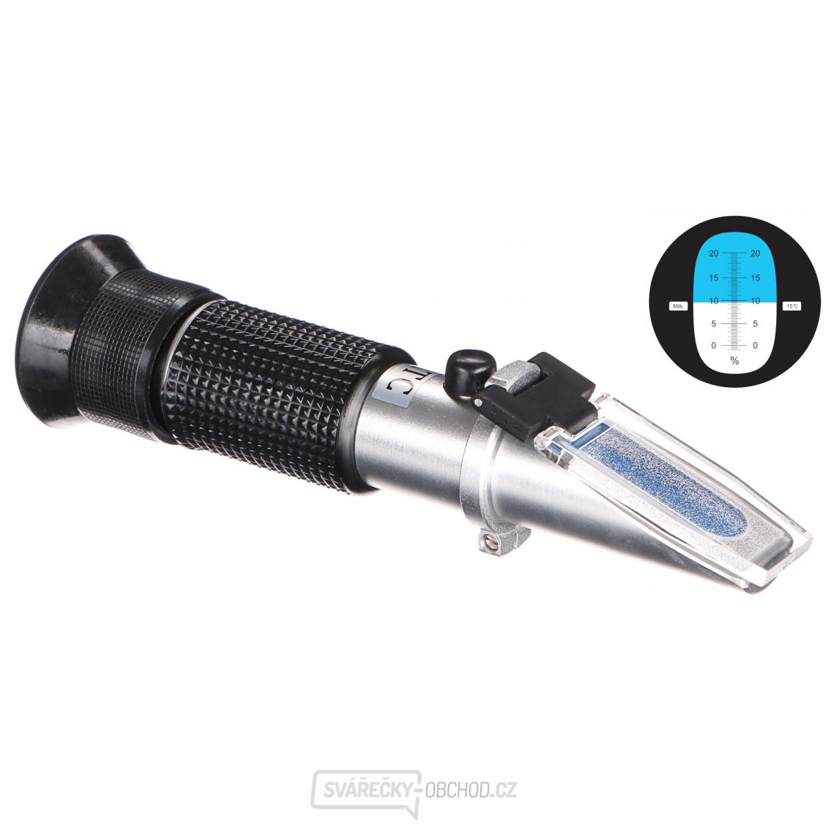 SIXTOL Refraktometr pro měření obsahu vody v mléku AT 20