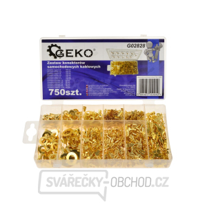 GEKO Elektrické konektory pro automobily, různé druhy, sada 750 ks GEKO Elektrické konektory pro automobily, různé druhy, sada 750 ks gallery main image