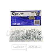GEKO Matice nerezové, M3 - M10, sada 300 kusů GEKO Matice nerezové, M3 - M10, sada 300 kusů gallery main image