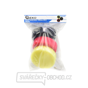 GEKO Sada lešticí kotouče na vrtačku 150 mm - 3ks GEKO Sada lešticí kotouče na vrtačku 150 mm - 3ks gallery main image