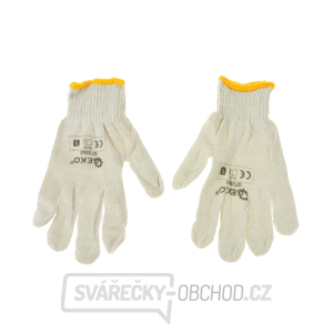 GEKO Pletené pracovní rukavice GEKO Pletené pracovní rukavice gallery main image