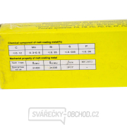 GEKO Elektrody svařovací rutilové, 2,5x300 mm, svařovací proud 60-90A, růžové náhled