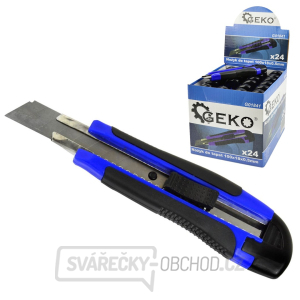 GEKO Nůž ulamovací 100x18x0,5 mm GEKO Nůž ulamovací 100x18x0,5 mm gallery main image
