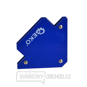 GEKO Svařovací magnet, magnetický úhelník, nosnost 11,5 kg gallery main image